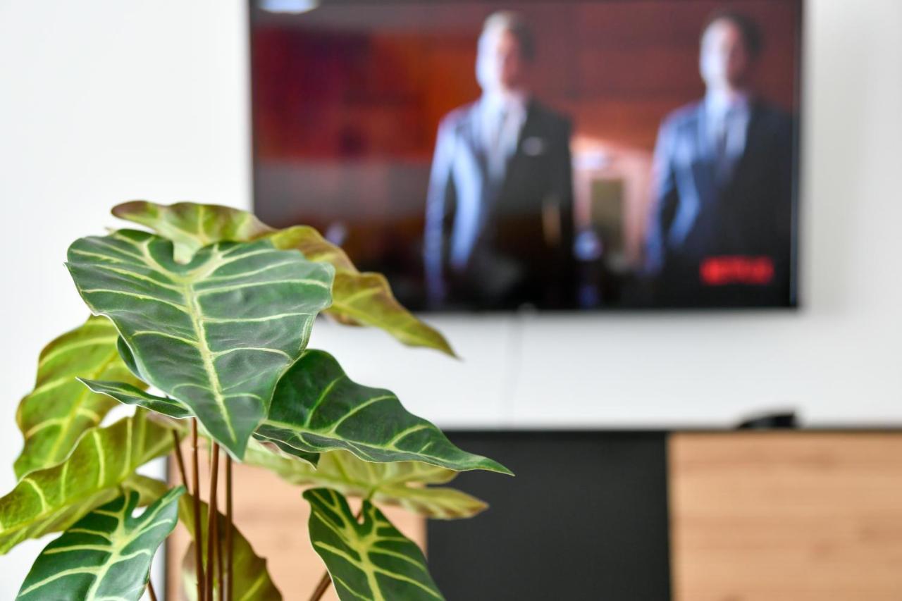 Ferienwohnungen Am Theater - Modern, Zentral Und Ruhig Mit Kueche, Waschtrockner, Netflix, Wlan Und Parkplatz- 2 Zimmer, 52 Qm Cottbus Luaran gambar